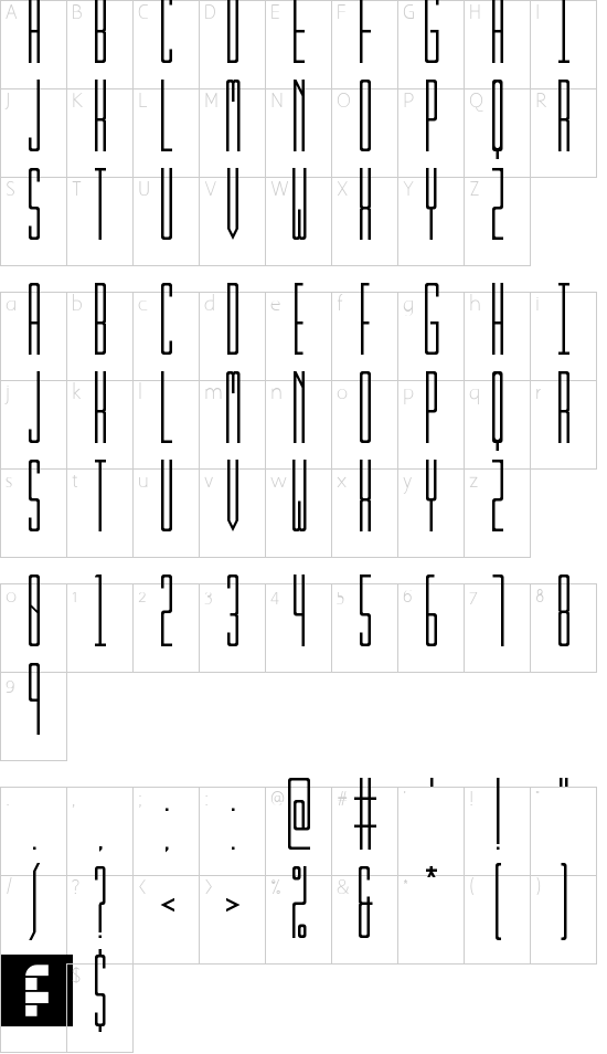 character map