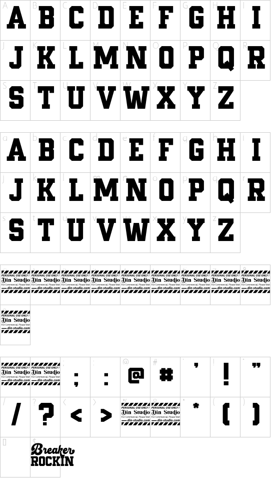 character map