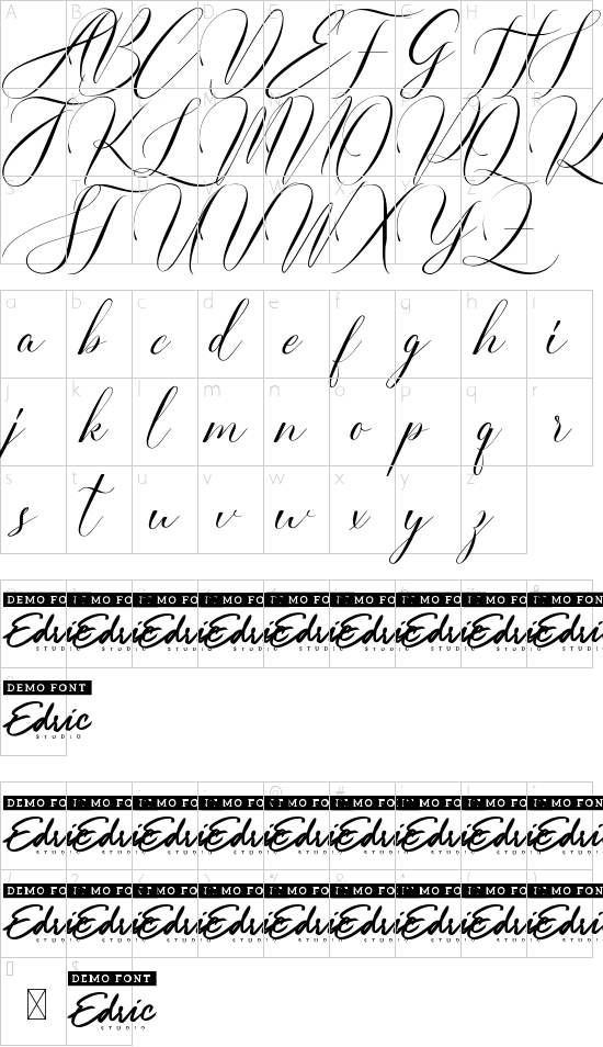 character map